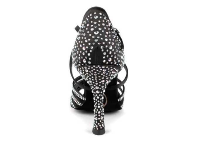 PD LEONOR Black Satin&Crystals 3 PD LEONOR Black Satin & Crystals